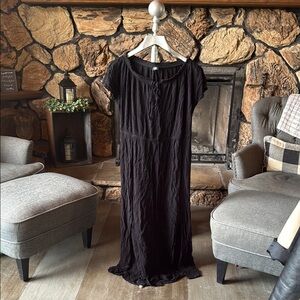 Elegant Black Women's Dress
